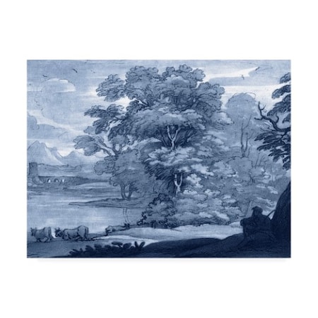 TRADEMARK FINE ART Claude Lorrain 'Ua Ch Pastoral Toile Ii' Canvas Art, 14x19 WAG09761-C1419GG